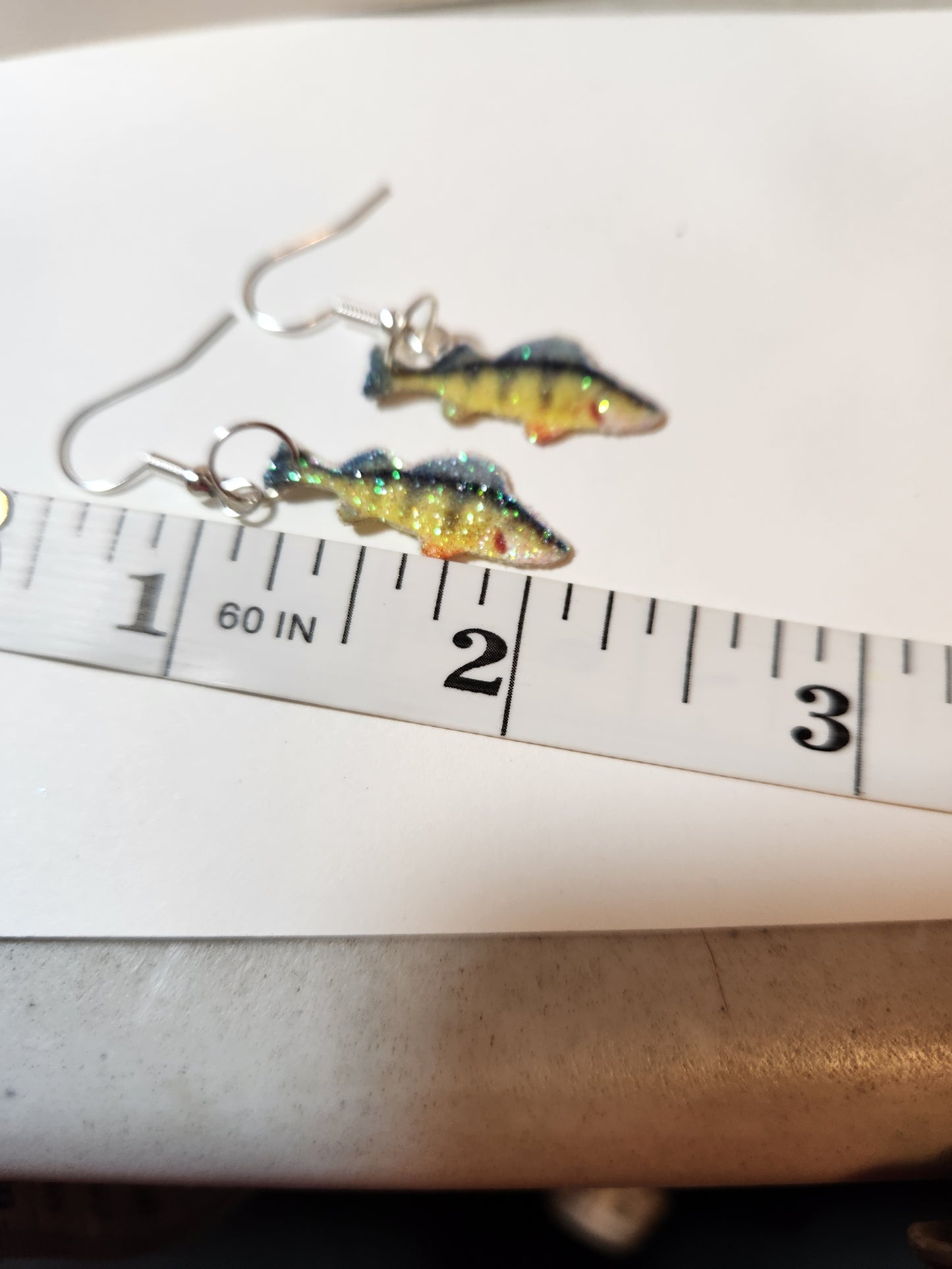 Perch French wire earrings