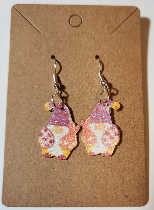 Easter Gnomes French Wire Earrings