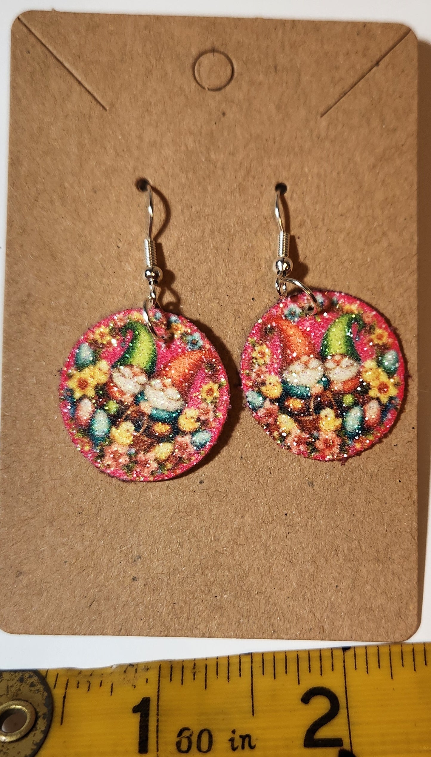 Easter Gnome French Wire Earrings