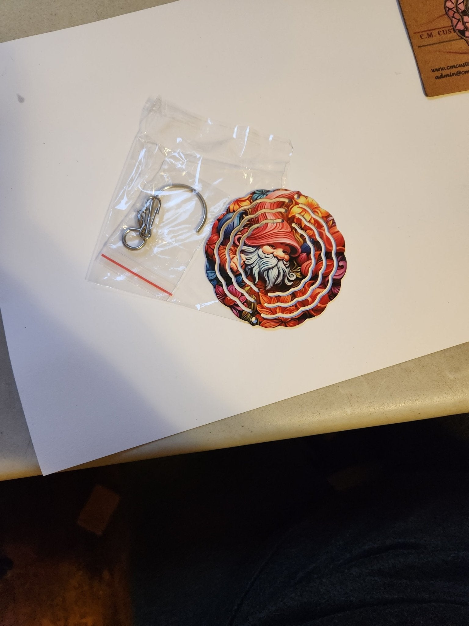 Gnome 3 inch spinner - CM Custom CreationsGnome 3 inch spinnerSpinnerCM Custom Creations